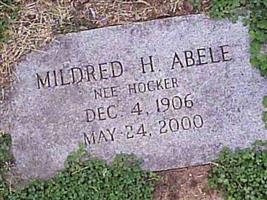 Mildred H Hocker Abele