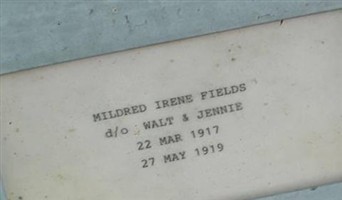 Mildred Irene Fields Mildred Irene Fields