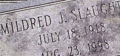 Mildred J Slaughter