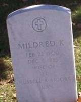 Mildred K Moore Mildred K Moore