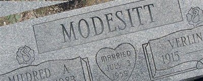 Mildred Kauffman Modesitt Mildred Kauffman Modesitt