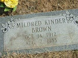 Mildred Kinder Brown