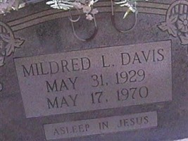 Mildred L. Davis Mildred L. Davis