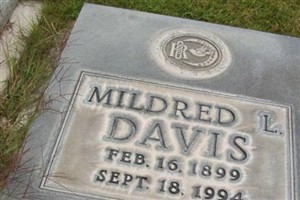 Mildred L Davis Mildred L Davis