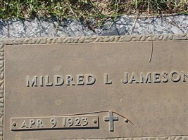 Mildred L. Jameson Mildred L. Jameson