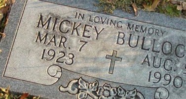 Mildred L "Mickey" Bullock