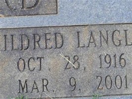 Mildred Langle Bradford Mildred Langle Bradford