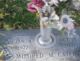 Mildred M. Cater