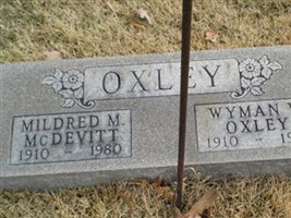 Mildred M McDevitt Oxley Mildred M McDevitt Oxley