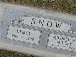 Mildred M "Mickey" Snow Mildred M "Mickey" Snow
