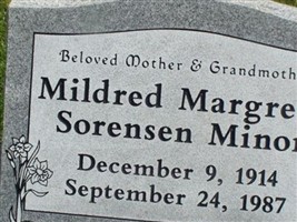 Mildred Margreth Sorensen Minor