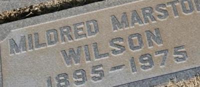 Mildred Marston Wilson