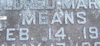 Mildred Martin Means