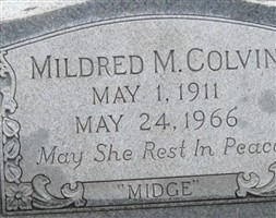Mildred "Midge" Muddiman Colvin