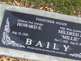 Mildred J "Millie" Dennis Baily