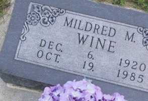Mildred Muriel Ely Wine Mildred Muriel Ely Wine