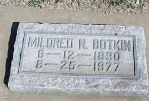 Mildred Ninde Botkin Mildred Ninde Botkin