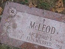 E. Mildred Olivia Gronberg McLeod E. Mildred Olivia Gronberg McLeod