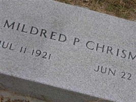 Mildred P. Chrisman Mildred P. Chrisman