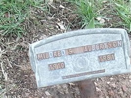 Mildred S. Albertson Mildred S. Albertson