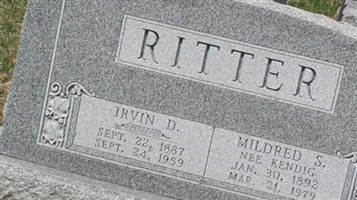 Mildred S. Kendig Ritter Mildred S. Kendig Ritter