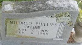 Mildred Webb Phillips