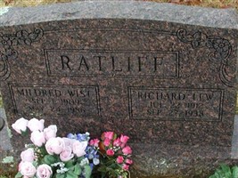 Mildred Wist Ratliff Mildred Wist Ratliff