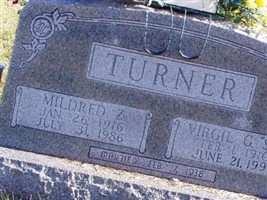 Mildred Zilpha Diveley Turner Mildred Zilpha Diveley Turner