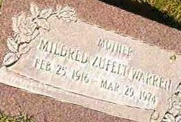 Mildred Zufelt Warren