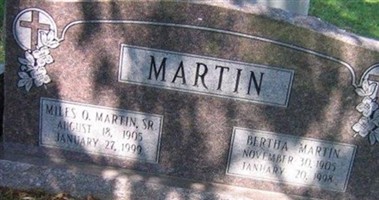 Miles Olin "Buck" Martin, Sr