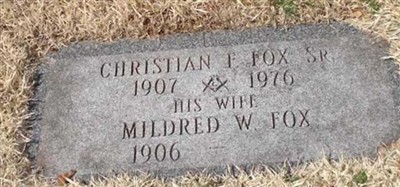 Milfred W Fox Milfred W Fox