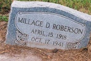 Millage D Roberson