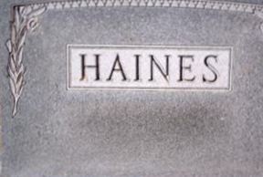 Millard A Haines Millard A Haines