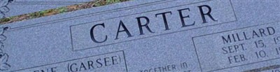 Millard E. Carter Millard E. Carter