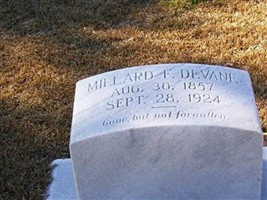 Millard Fillmore DeVane Millard Fillmore DeVane
