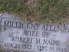 Millicent Allenby Nairn Millicent Allenby Nairn