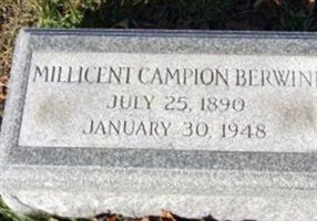 Millicent Campion Berwind