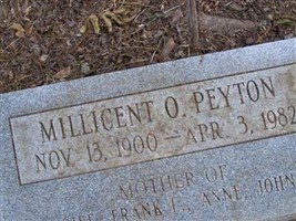 Millicent O. Peyton Millicent O. Peyton