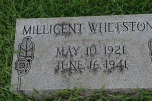 Millicent Whetstone Millicent Whetstone