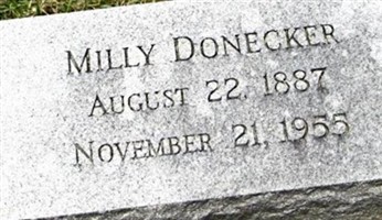 Milly Donecker