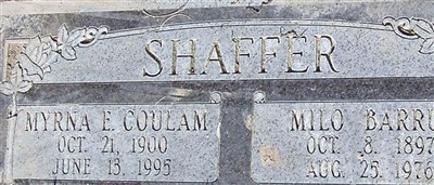 Milo Barrus Shaffer