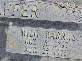 Milo Barrus Shaffer