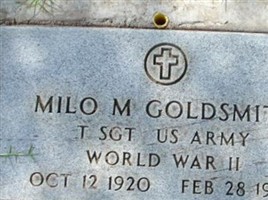 Milo Marion Goldsmith Milo Marion Goldsmith