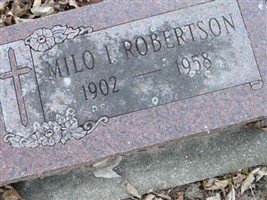 Milo R. Robertson Milo R. Robertson