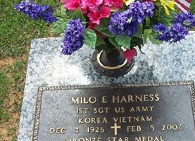 Milo "Sarge" Harness Milo "Sarge" Harness