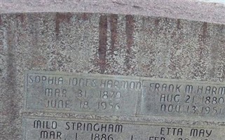Milo Stringham Harmon