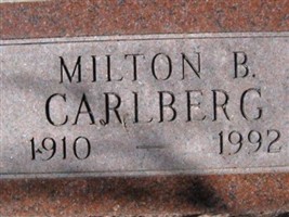 Milton B. Carlberg Milton B. Carlberg
