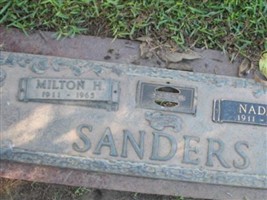 Milton H Sanders Milton H Sanders