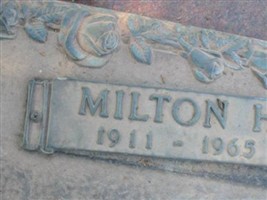 Milton H Sanders Milton H Sanders