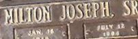 Milton Joseph Tilman, Sr Milton Joseph Tilman, Sr